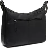 The Chesterfield Brand Bryson Crossbody-laukku Nahka 32 cm Musta