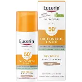Eucerin Aurinkovoide - - Suojavoide Öljynkontrolli SPF50+ - Ei rasvainen - Värjätty Keskiharmaa - 50 ml