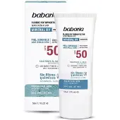 Babaria Auringonsuojakreemi - - SPF50 - Mineral - Herkkä iho - Kremi