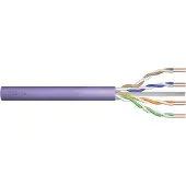 Digitus Professional - Bulkkabel - 50 m - 6.3 mm - UTP - simplex - CAT 6 - IEEE 802.5/IEEE 802.3 - halogenfri, stigtap, solid, campus - lilla, RAL 4005