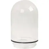 Nordlux Lasikupu Nordlux Staldglas 9,5x16 cm kirkas