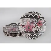 Hermia tarjoilulautasien setti ST040106F021AJ67D00MAS3T01, 25 cm, 6 kpl.