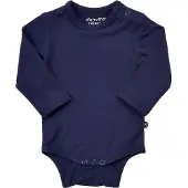 Minymo Kid's Body L/S Bamboo Perusalusvaatteet Lapset koko 86 väri sininen