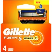 Gillette Fusion5 Power 4-pack