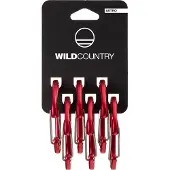 Wild Country Astro Pack Karbiinihaka 6 Yksiköt
