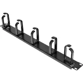 StarTech.com 1u metal rack patch cable manager
