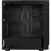 Aerocool Rift -miditornikotelo ikkunalla ja RGB-valaistuksella, musta