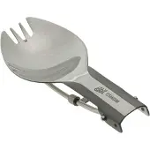 Esbit Foldable titanium 2 in 1 cutlery spork lusikka/haarukka