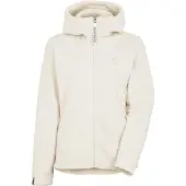 Didriksons Women's Anniken Full Zip 2 Shell White Välikerrospuserot 42