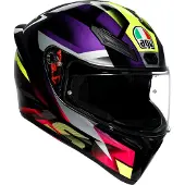 AGV K1 S Fastlap Integraalikypärät Musta/Pinkki/Violetti unisex, size XS