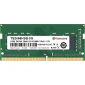 Transcend TS2666HSB-8G, 8 GB, 1 x 8 GB, DDR4, 2666 MHz, 260-pin SO-DIMM