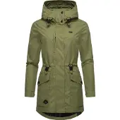 Ragwear Toiminnallinen takki 'Alysa' oliivi / musta