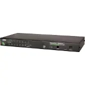 Aten KVM-kytkin, 1 pääte ohjaa 16 konetta, OSD, 19", USB & PS/2