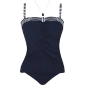 Sunflair Uimapuku marine / valkoinen