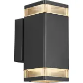 Nordlux Ulkoseinävalaisin Nordlux Elm 23,5 cm ylös/alas musta