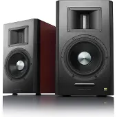 Edifier Airpulse A300 -aktiivikaiuttimet, Bluetooth 5.0, kirsikkapuu/musta