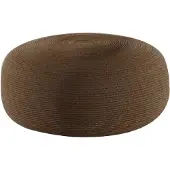 Cane-Line Circle jakkara erittäin suuri Umber brown Soft Rope