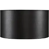 Artwood Lampunvarjostin Cylinder Medium Leather Black