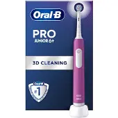 Oral-B Pro Junior Purple Electric Toothbrush For Ages 6+