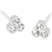 Blomdahl Medical Plastic Clover 6 mm Crystal