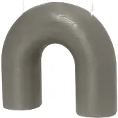 Broste Copenhagen - Bend Kynttilä 14,5 cm Harmaa