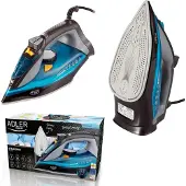 Adler AD 5032 iron Dry iron Ceramic soleplate Black, Blue, Gray 2400 W