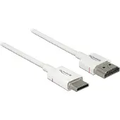 DeLOCK HDMI – mini-HDMI 2.0 -kaapeli, 0,25 m, Valkoinen