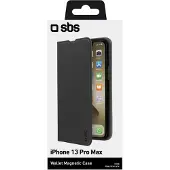 SBS Book Wallet Lite Case for iPhone 13 Pro Max - Black