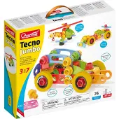 Quercetti Alus - Rakenna itse - Techno Jumbo - 72 Osaa - 06155 - - OneSize - Autot