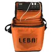 LEBA Innovation NoteBag Orange, carries 5 tabl Storage bag for 5 tablets (NB2-5TAB-ORA)