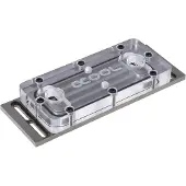Alphacool D-RAM Cooler X4 Universal, Plexi - musta nikkeli muistiblokki