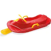 Dantoy Steerable Bobsled Red 95 Cm - Red - ONE SIZE