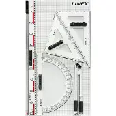 Linex 400053497, Suhdeviivain, Polystyreeni, Valkoinen, cm, 105 mm, 58 mm
