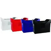 Donau muovinen miniarkistolaatikko, punainen