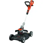 Black & Decker Akkutrimmeri 3-in-1 BLACK+DECKER STC1820CM 18V Li-ion + ruohonleikkuualusta
