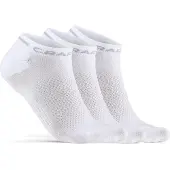 Craft Active Shaftless Sock 3-Pack - White - 40-42