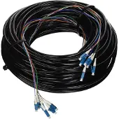 Ubiquiti Ubiquity OS1 LC-LC 30.48m -valokuitukaapeli, musta