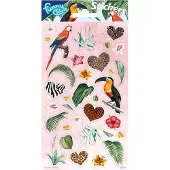 Totum Jungle sticker sheet