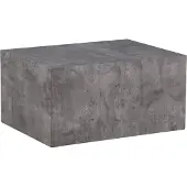 Ebuy24 Design, York Sohvapöytä 60x80 cm Harmaa