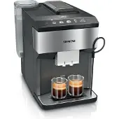 Siemens EQ500 classic connect TP516DX3 -täysautomaattinen espressokone, musta, ruostumaton teräs