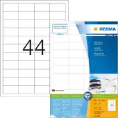 Sans marque 4608, Valkoinen, Itse kiinnittyvä tulostintarra, A4, Paperi, Laser/Inkjet, Kiinteä
