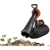 Black & Decker BLACK+DECKER BEBLV290-QS 3-in-1 sähkökäyttöinen lehtipuhallin, imuri ja silppuri 2900 W