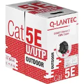 A-LAN Technologie UTP-VERKKOJOHTO A-LAN KIINTEÄ, ULKONA, 100% KUPARIA 305M CAT.5E MUSTA