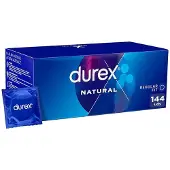 Durex Natural Regular Fit (Anatomic) 144 kpl, anatomisesti muotoiltu kondomi