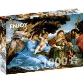 Enjoy Madonna and Child with Saints Catherine and Thomas 1000p palapeli