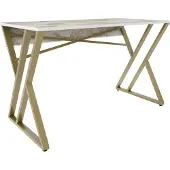 Skye Decor Työpöytä Gyza - valkoinen