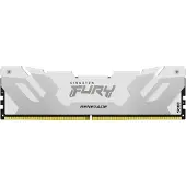 Kingston 16GB (1 x 16GB) FURY Renegade White, DDR5 8000MHz, CL38, 1.45V, valkoinen/hopea