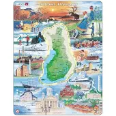 Larsen Maxi Suomi nähtävyydet 36,5 x 28,5 cm palapeli