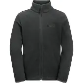 Jack Wolfskin Kids' Taunus Jacket Granite Black Välikerrospuserot 92