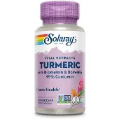 Solaray With Bromelain And Boswellia Osteo-articular Support Kapselit Kurkuma 60 Yksiköt